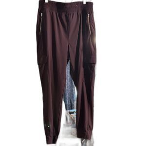 Sleektech Purple Large Go-Dry Large Joggers